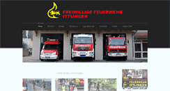 Desktop Screenshot of feuerwehr-ittlingen.de
